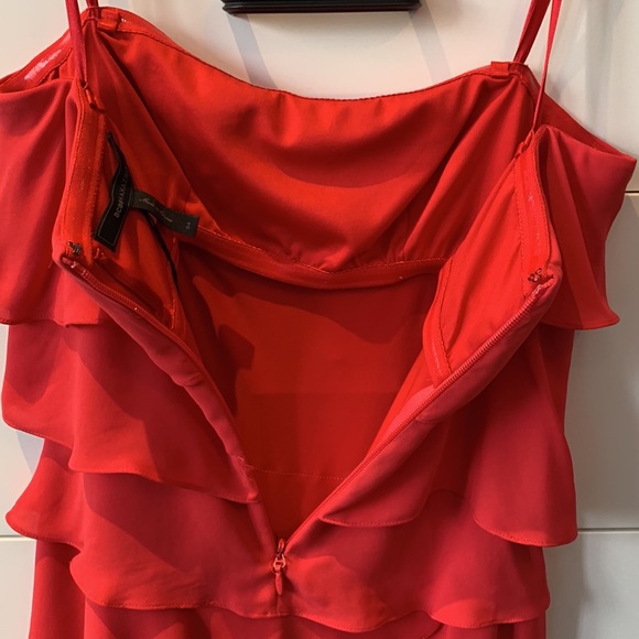 BCBG MaxAzria Strapless Ginger Ruffle Dress - Size 4 - NWT - Picture 6 of 8